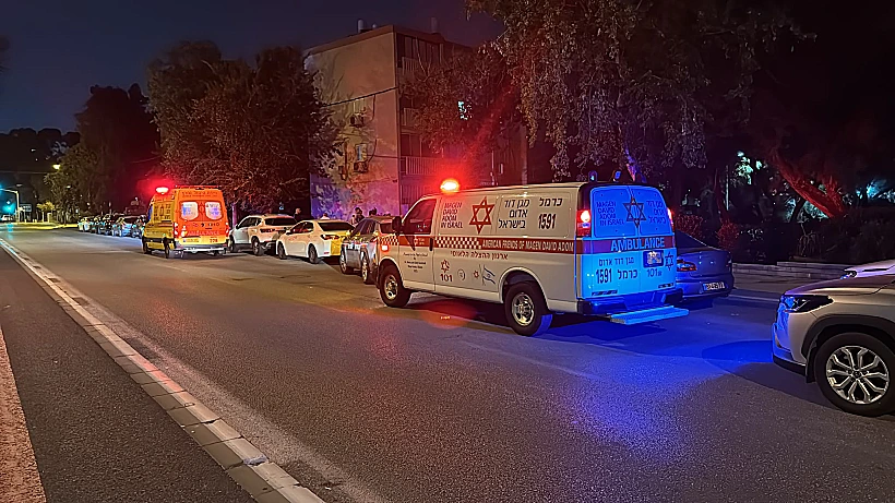 זירת הרצח בשכונת קריית חיים בחיפה