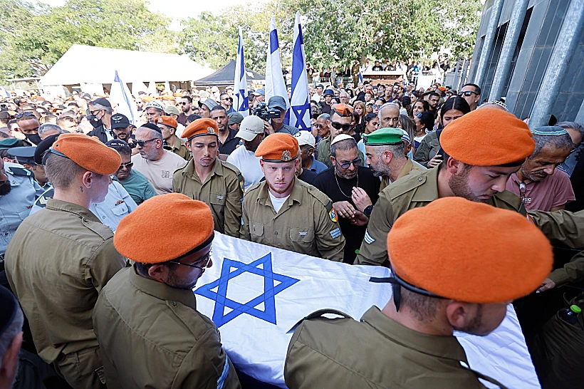 הלווייתו של סמל יובל שי סוילם בהוד השרון