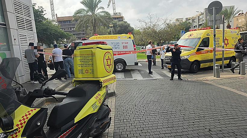 זירת הירי בתל אביב