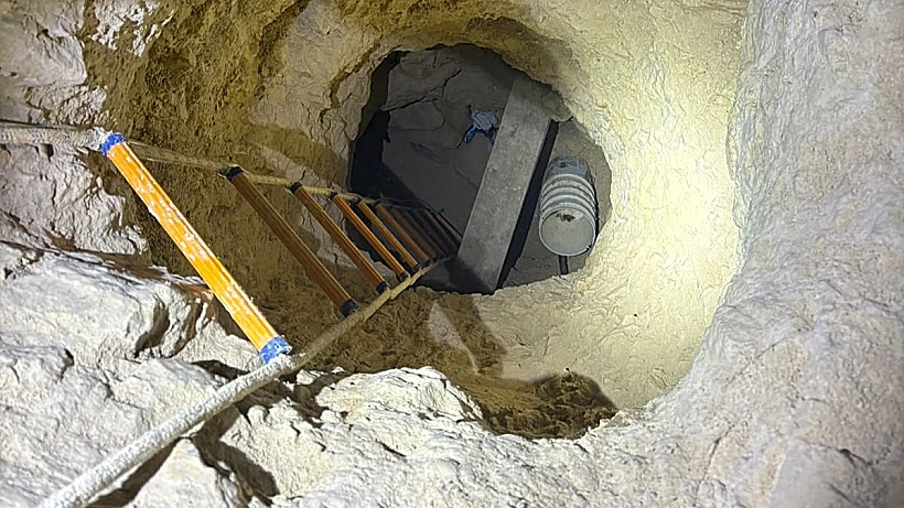 החפירה שאותרה בחברון