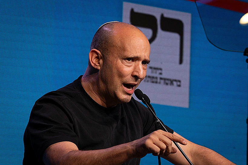 יו"ר ביחד נפתלי בנט בהצהרה לאחר הבחירות
