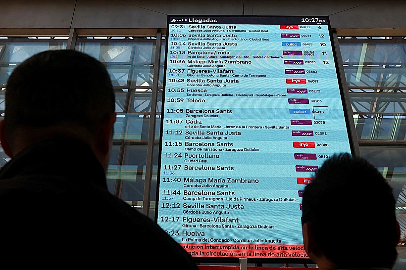הרכבות עצרו את נסיעתן בספרד אחרי התאונה