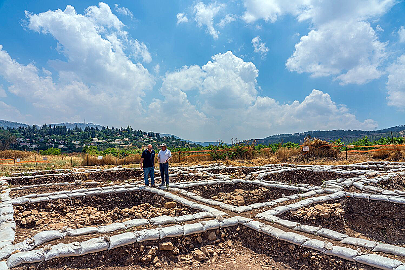 היישוב מהתקופה הניאוליתית שהתגלה ליד מוצא