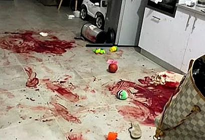 זירת נסיון הרצח של בעל את אישתו במצפה רמון