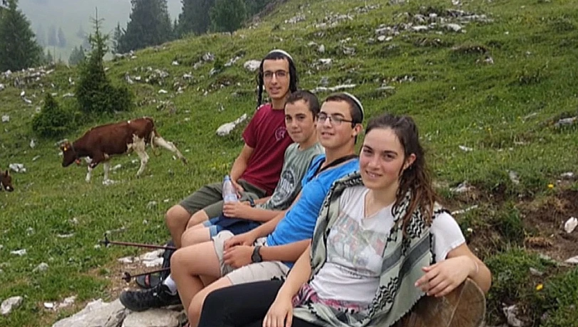 משפחת שורק בטיול