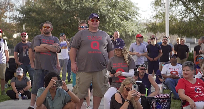 אירוע של תנועת ''קיו-אנון'' בארצות הברית