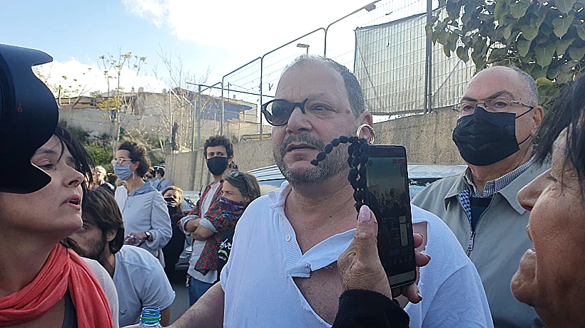 חבר הכנסת עופר כסיף מהרשימה המשותפת לאחר שנפגע