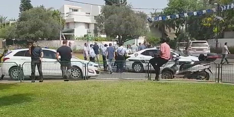 זירת הדקירה ברמת השרון