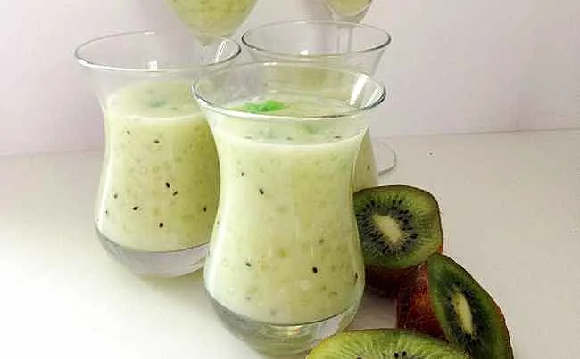 מרק טפיוקה עם קיוי