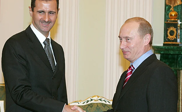 התמיכה הרוסית עזרה. אסד ופוטין