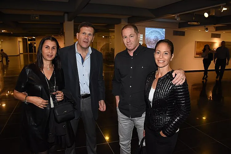 דנה ודן תדמור, גיל וטל סמסונוב, צילום: אביב חופי