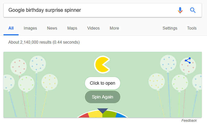google-spin