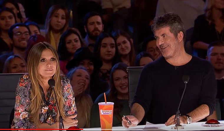 סיימון קאוול והיידי קלום