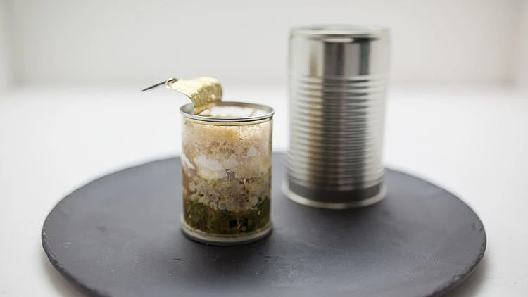 מתכון לטרטר לוקוס על סלט משוויה וזילופי יוגורט של המתמודד אורן אסידו (מתוך משחקי השף, עונה 3, פרק 20)