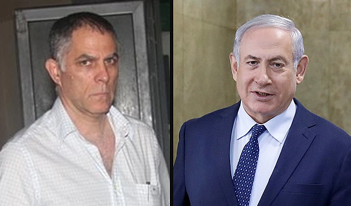 ראש הממשלה בנימין נתניהו ומו"ל ידיעות אחרונות נוני מוזס