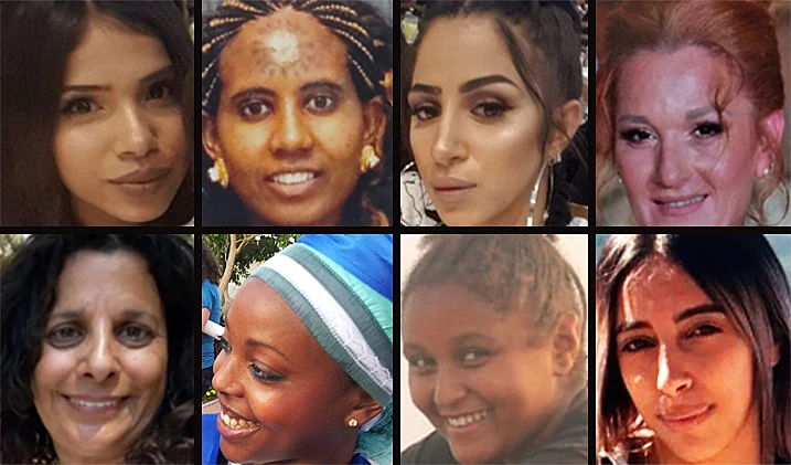 נשים שנרצחו בישראל בתקופה האחרונה