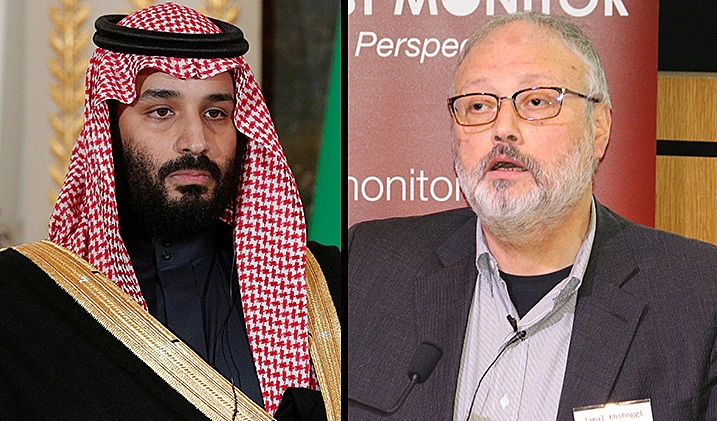 ג'מאל חשוקג'י ומוחמד בן סלמאן