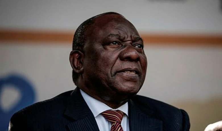 נשיא דרום אפריקה סיריל רמפוזה