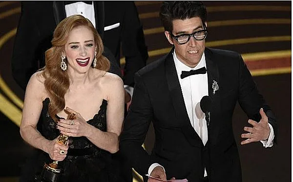 הבמאי הישראלי גיא נתיב זוכה באוסקר