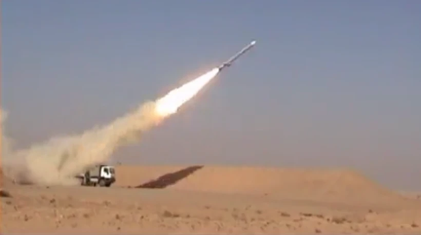 שיגור טיל איראני