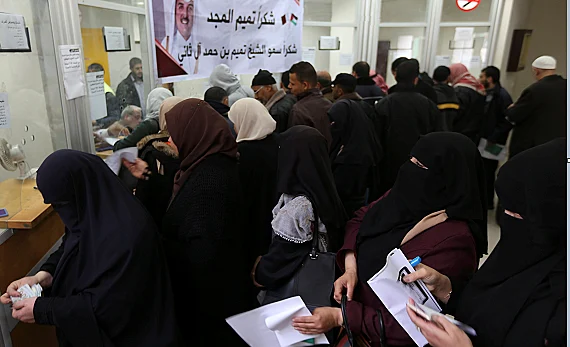 תושבי הרצועה ממתינים לקבלת הכסף הקטארי