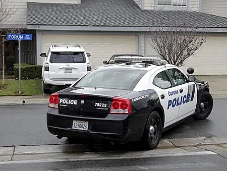 ניידת משטרה בארה''ב. אילוסטרציה