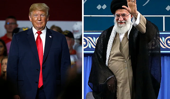 טראמפ וחמינאי