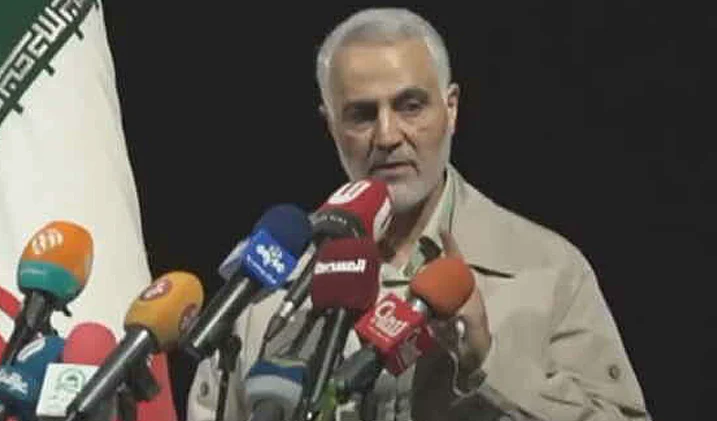 מפקד כוח קודס במשמרות המהפכה קאסם סולימאני