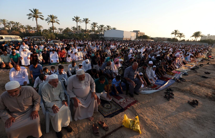 תפילת עיד אל-פיטר, חאן יונס