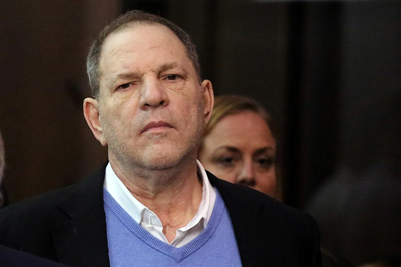 הארווי ויינשטיין בבית המשפט במנהטן