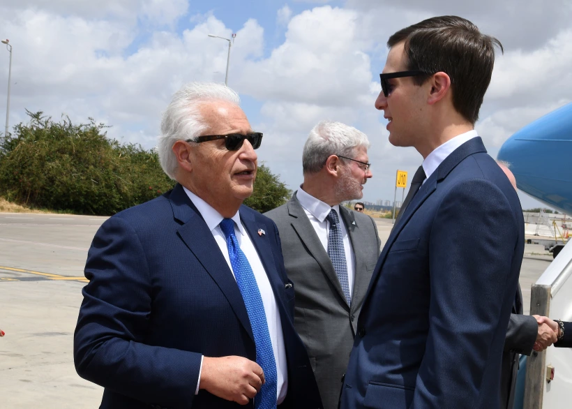 ג'ארד קושנר ודייוויד פרידמן בנתב''ג