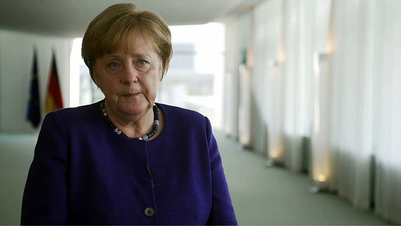 קנצלרית גרמניה אנגלה מרקל בריאיון לחדשות עשר