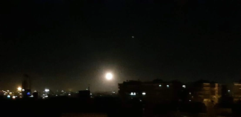 יירוט טילים שנורו לעבר שדה תעופה באזור חומס