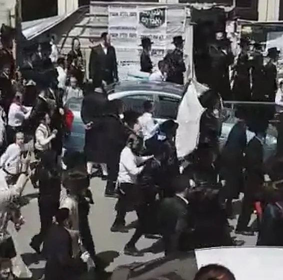 הפגנת החרדים בבית שמש