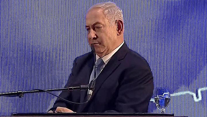 נתניהו בהרמת כוסית לפסח