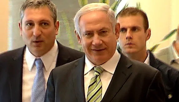 בנימין נתניהו וניר חפץ