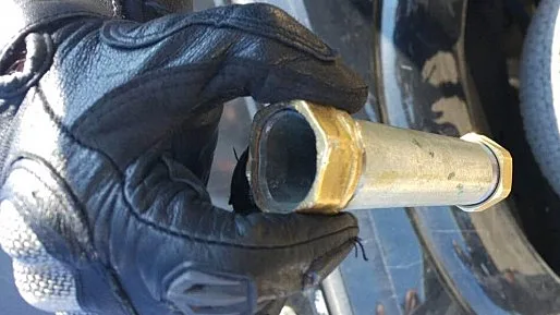 מטען צינור שנתפס בכניסה לביהמ"ש הצבאי סאלם, ארכיון