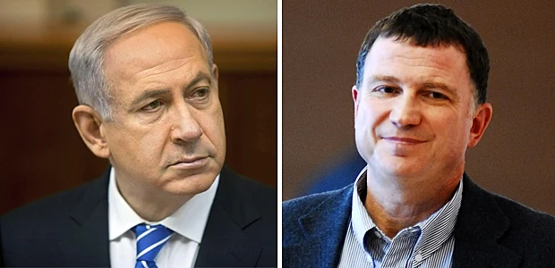 יולי אדלשטיין ובנימין נתניהו