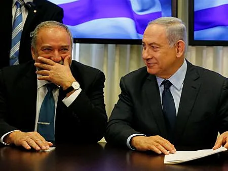 ראש הממשלה בנימין נתניהו ואביגדור ליברמן