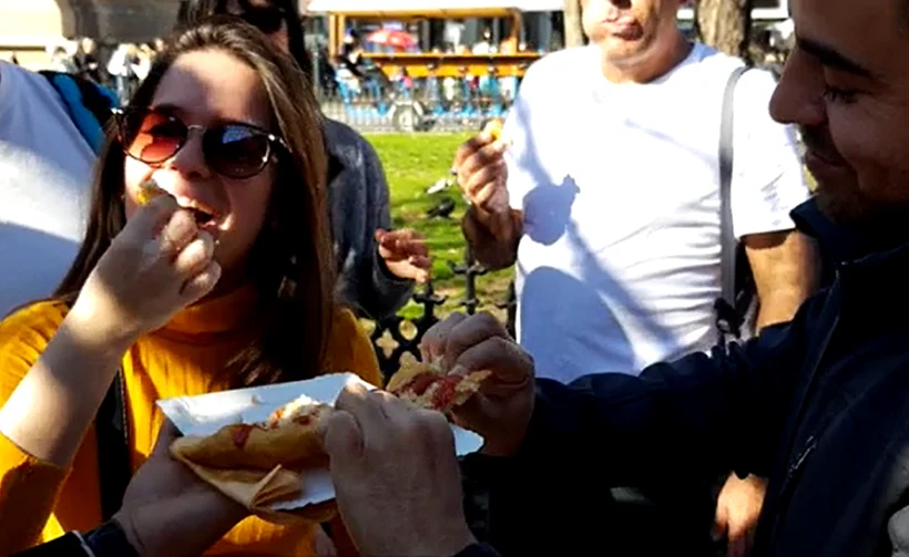 תיירים ישראלים בסיור קולינרי