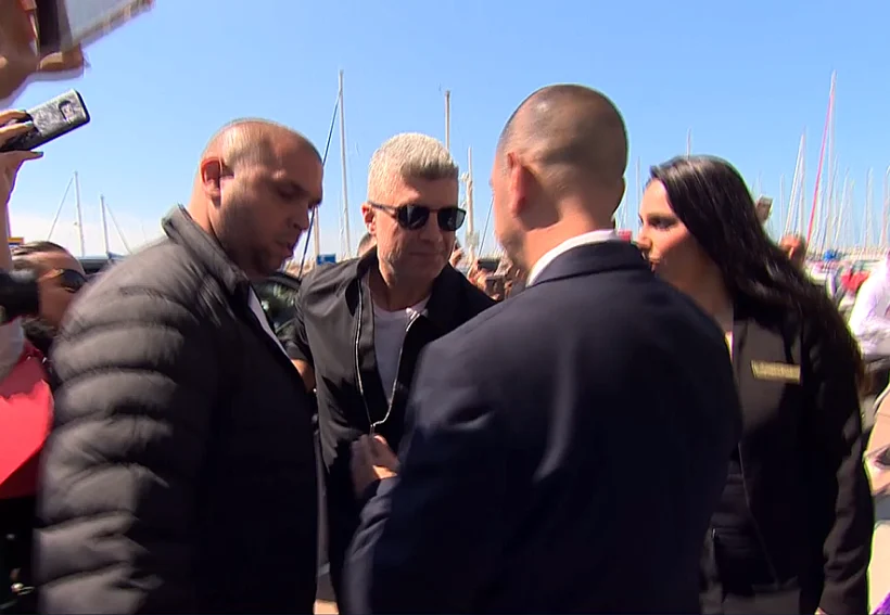 אוזג'אן דניז שמגלם את פארוק, במפגש עם המעריצים בישראל