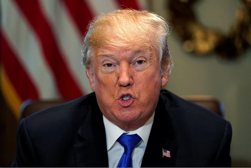 נשיא ארה"ב טראמפ