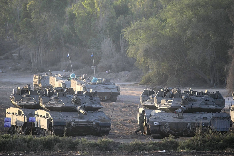 כוחות שריון של צה"ל בגבול הרצועה, היום