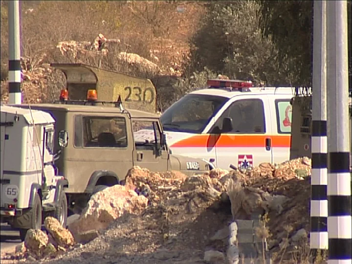 זירת חטיפת ורציחתו של החייל תומר חזן, כפר עזון (ארכיון)