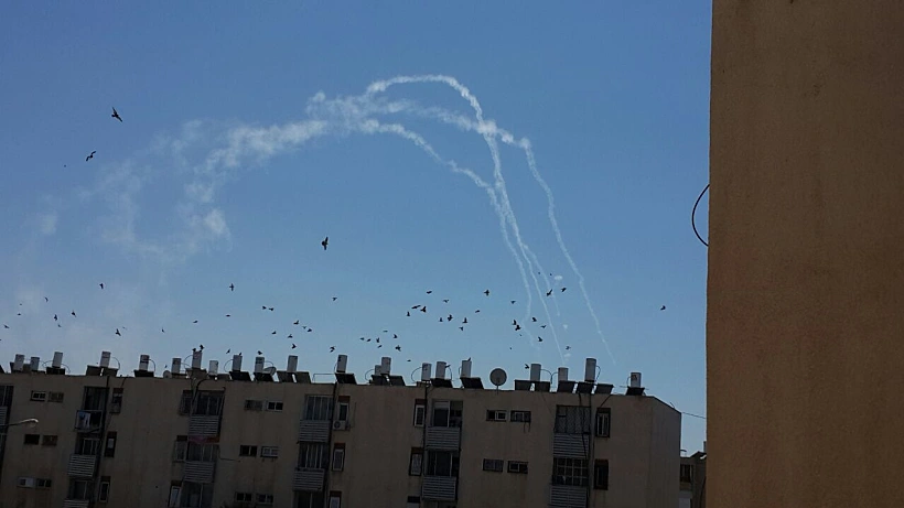 יירוט בשמי אשקלון.