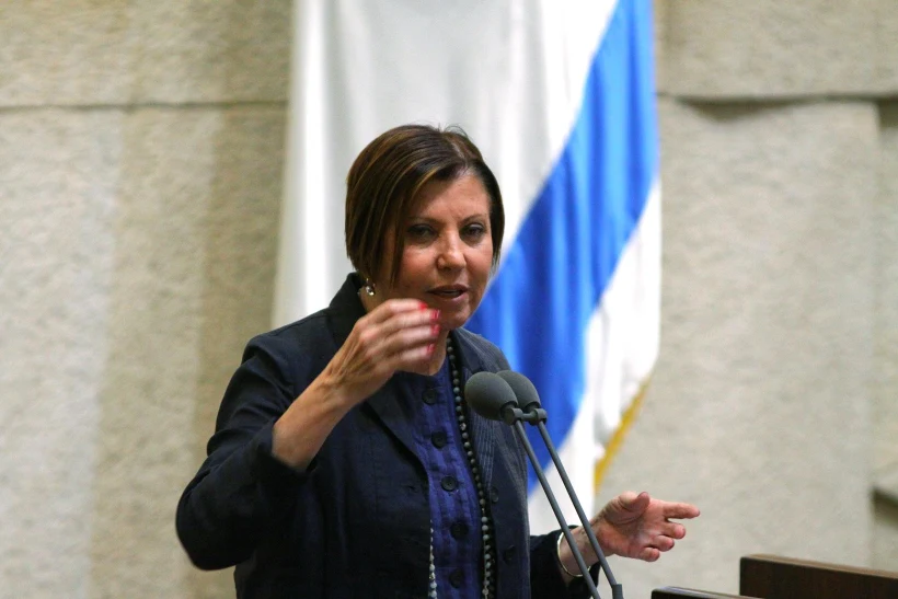 יו"ר מרצ, זהבה גלאון. "לא ניקח אחריות על הפחדות"