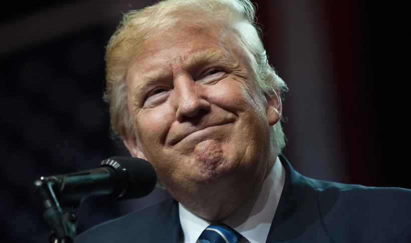 טראמפ בעצרת בחירות באוהיו, אתמול