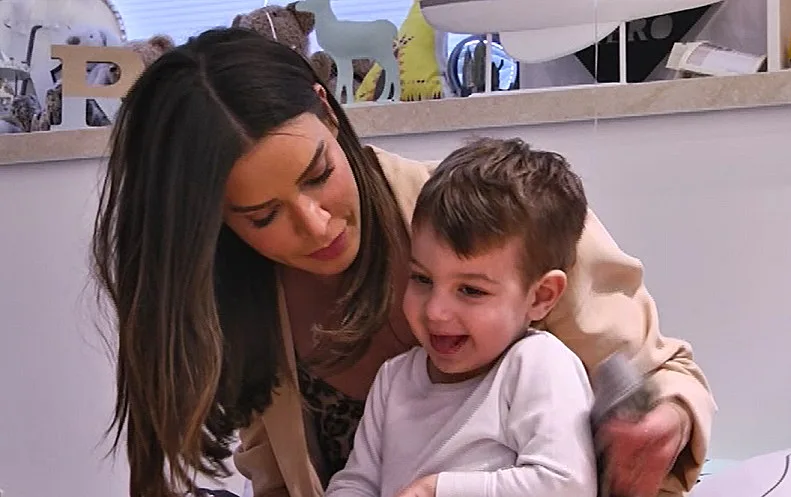 נטלי דדון ובנה ריף רפאל דדון