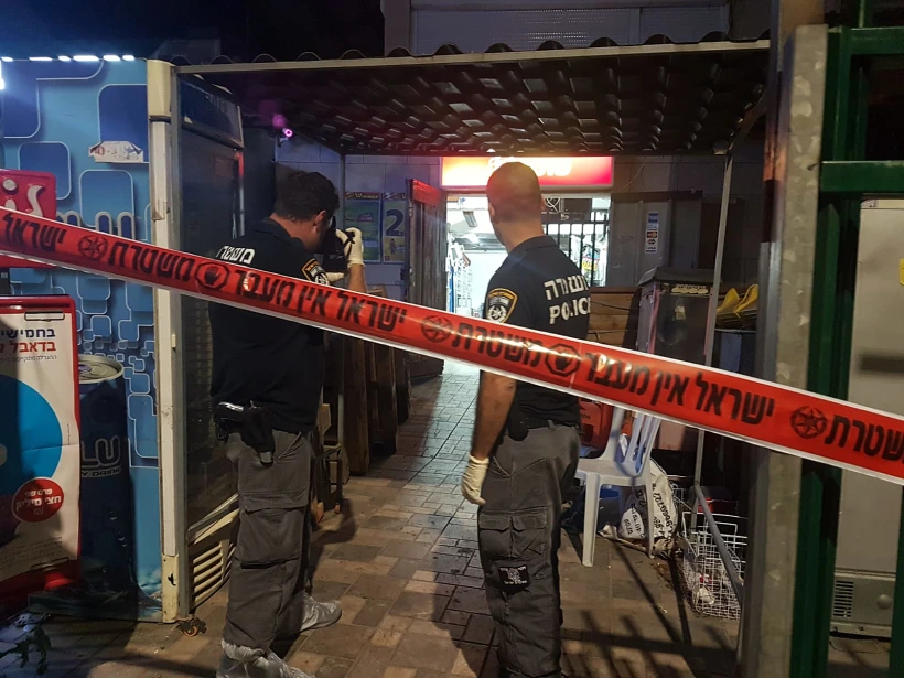 זירת הרצח בשפרעם