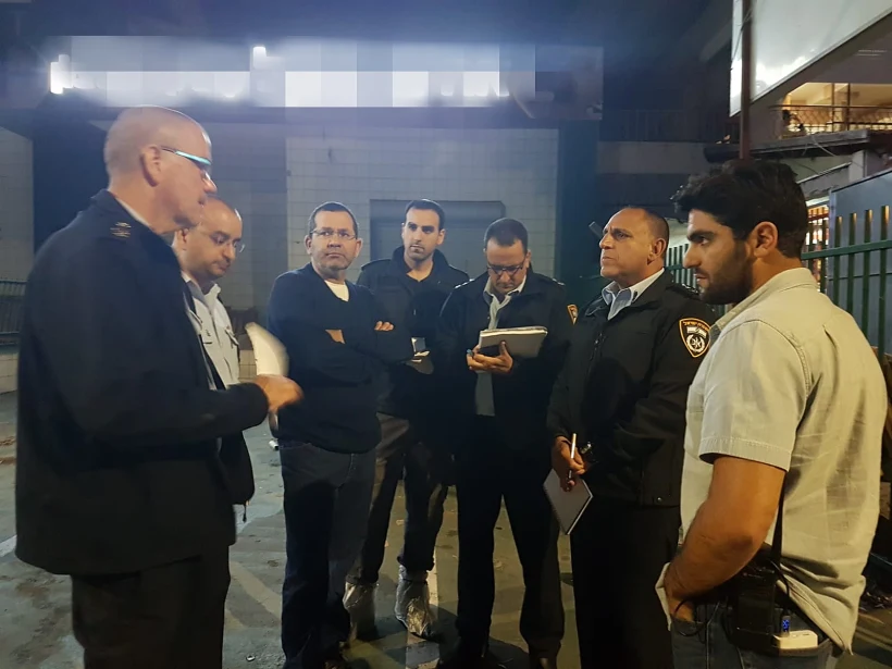 זירת הרצח בשפרעם